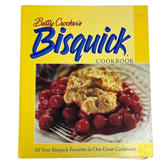 Y2K Betty Crocker First Edition Vintage Bisquick Spiral Hardcover Cookbook - Picture 2 of 12